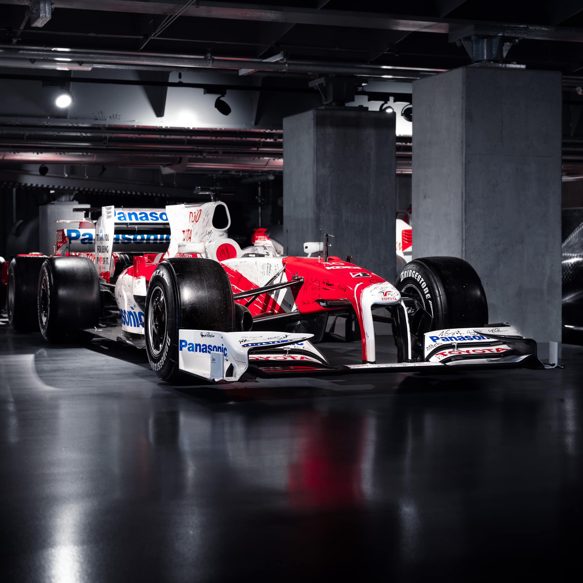 Missing the 2002 Toyota TF102 F1 car at Fuji Speedway
