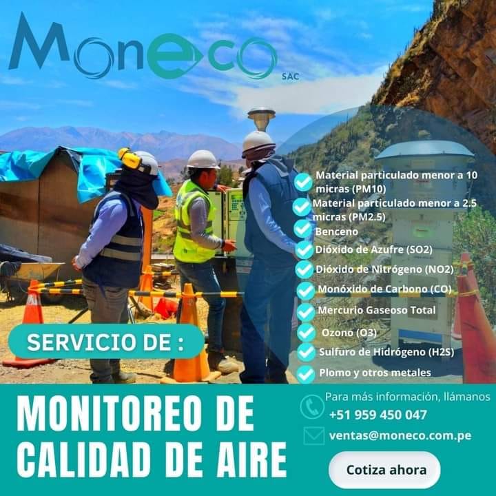 🌿Servicio de monitoreo de Calidad de Aire🌿 💡Nos sirve para detectar la ...