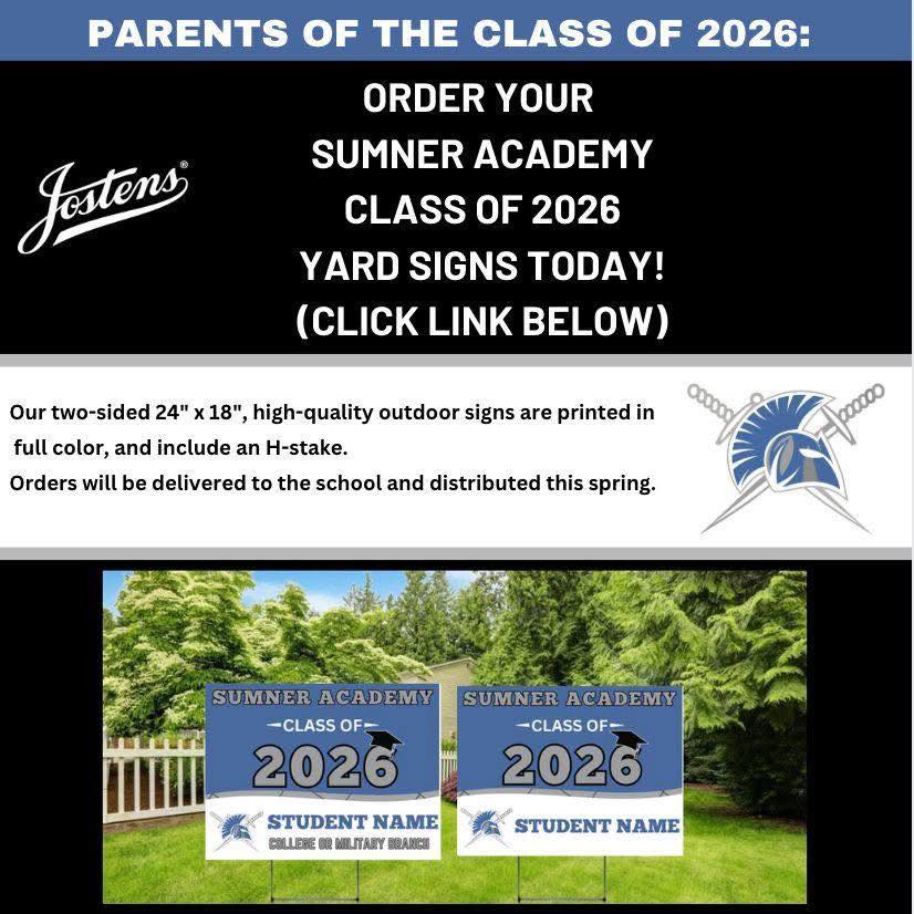 Sumner - 🎓 Class of 2026 Parents! Celebrate your senior with a ...