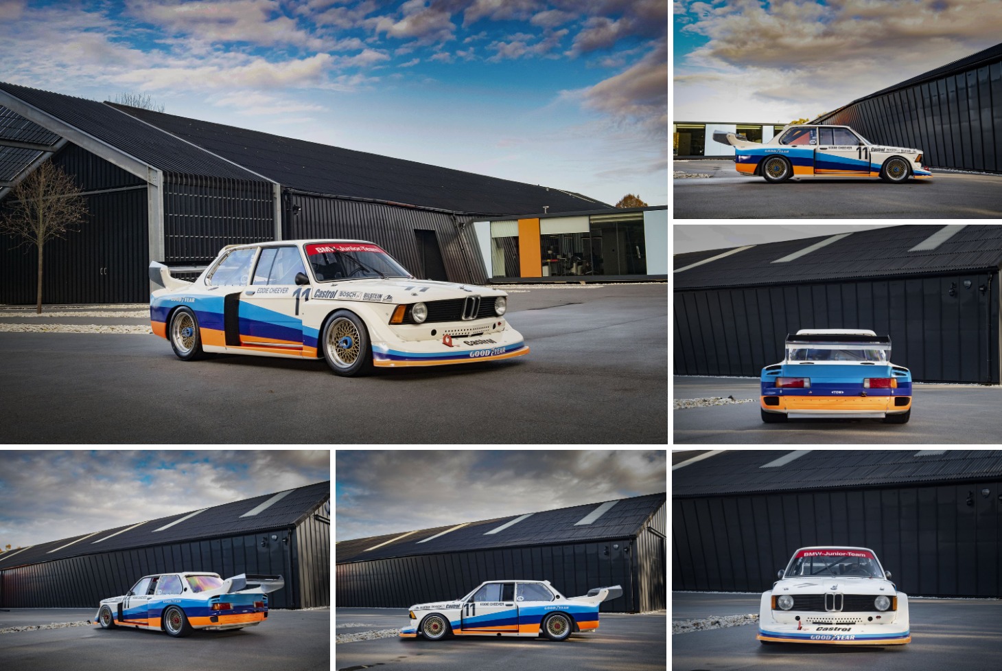 1978 BMW 320i Group 5 racing car with Jagermeister livery