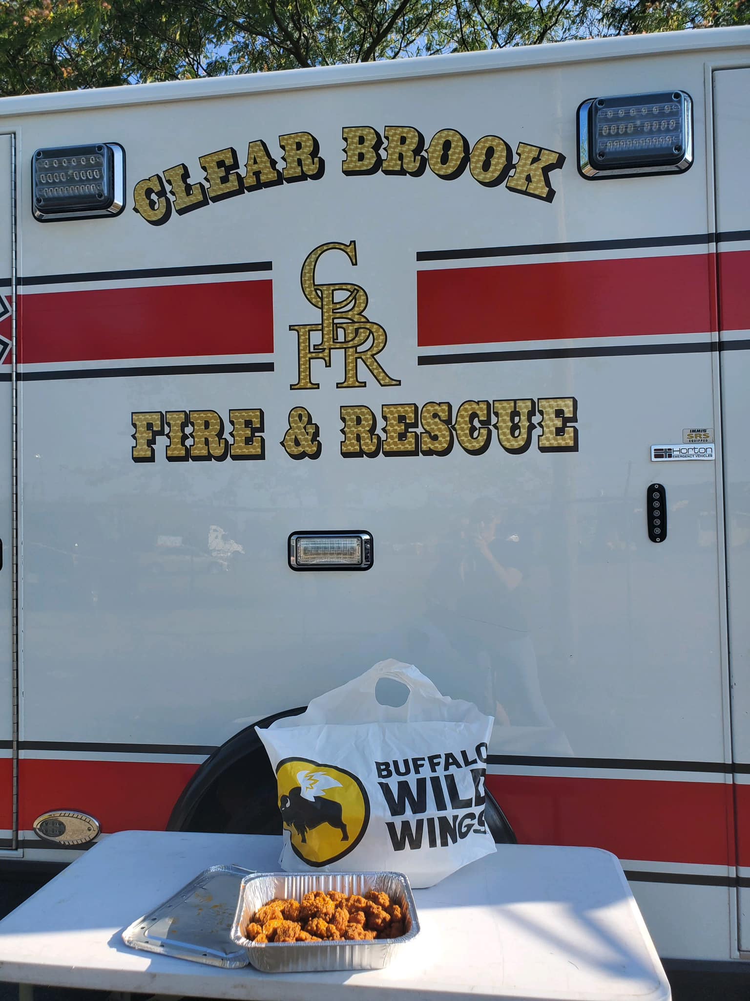 🦬 Donated wings on BOGO... - Clear Brook Fire & Rescue