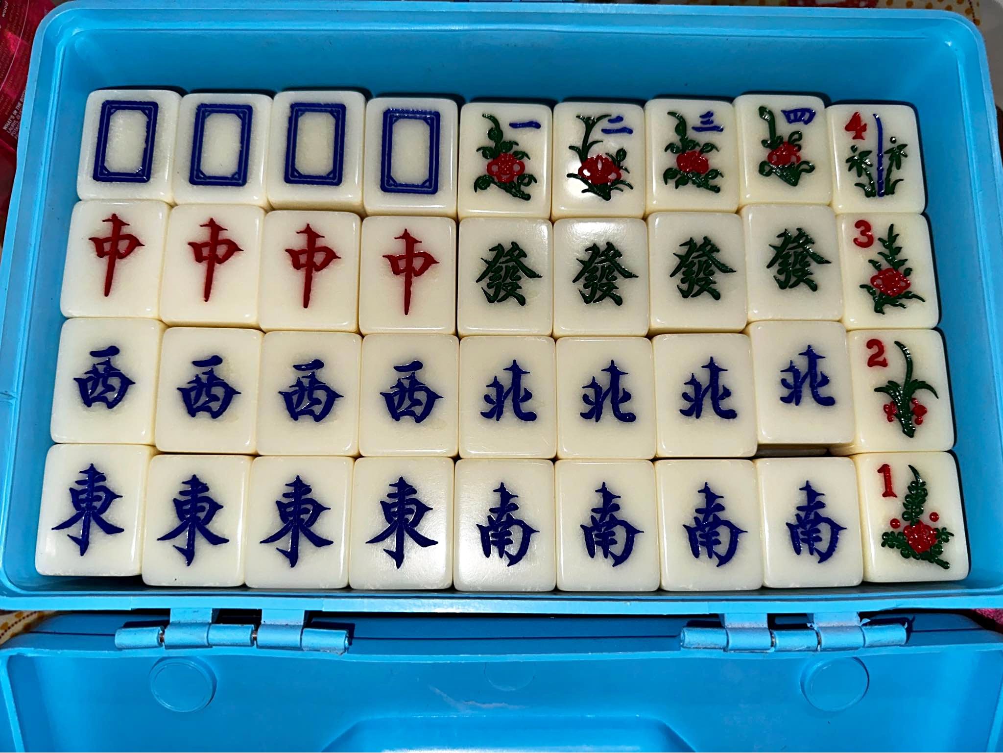 Petal e Flor a Mahjong Tiles American Mahjong Set VIRORA