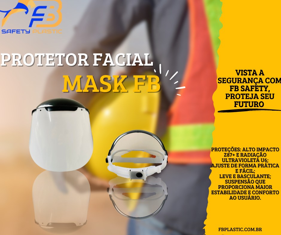 FB - Descubra a revolução em segurança com o Protetor Facial MASK FB. O ...