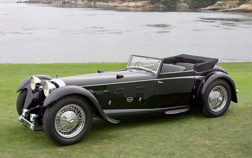 Our antique car of the evening! 1931 Daimler Double Six (V12) 50