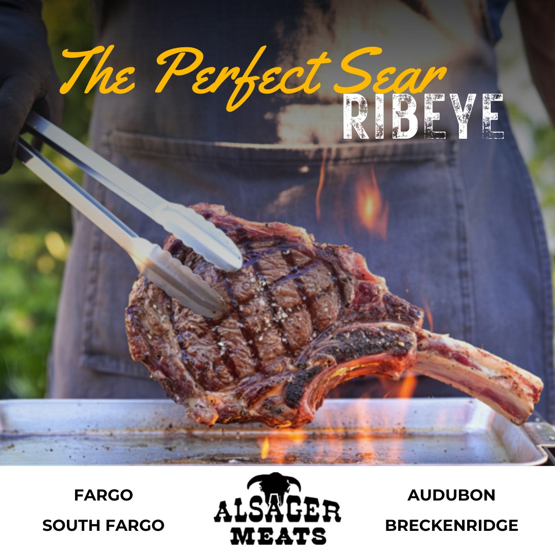 Alsager - To get that restaurant-quality crust on your Alsager ribeye ...