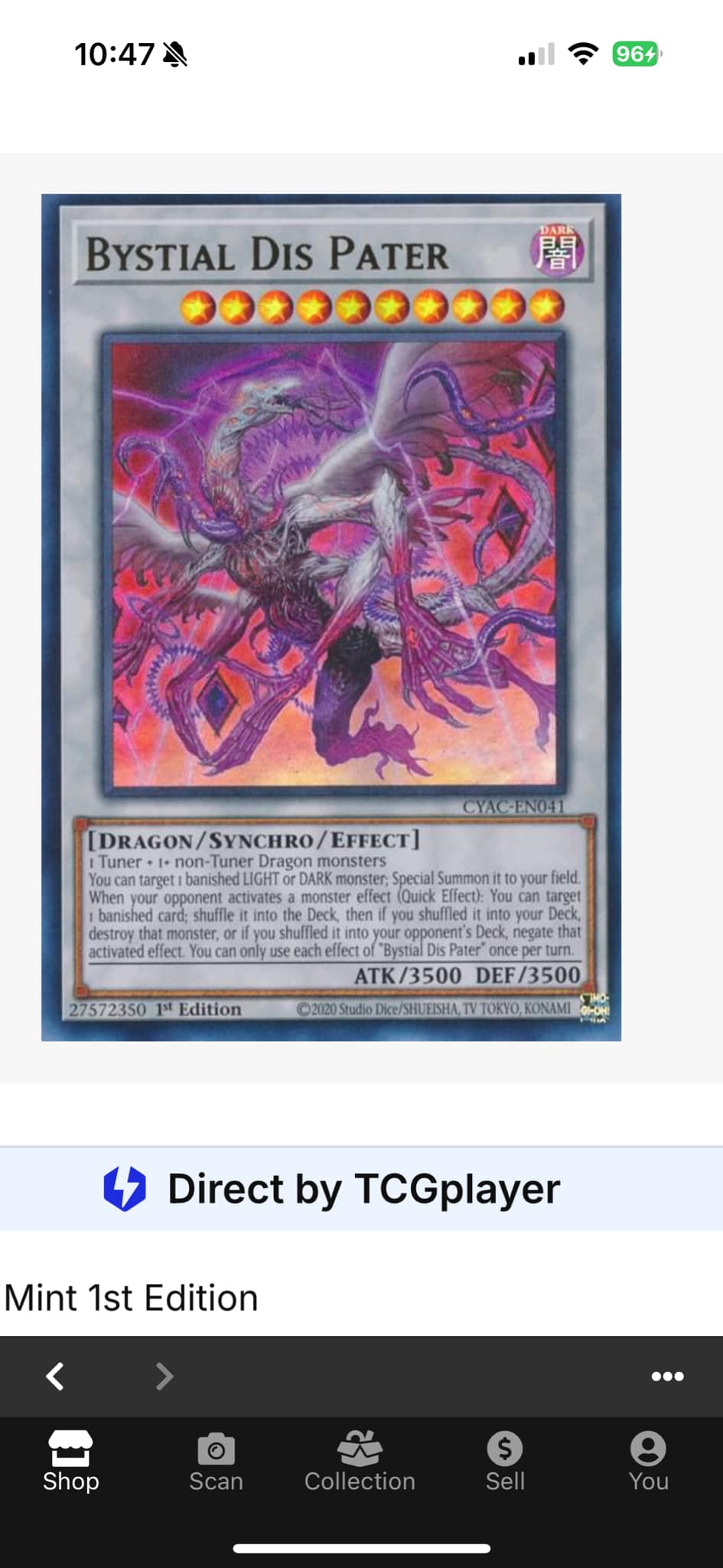 face down card yugioh Embrace of the Tistina - AGOV-EN091 Super Rare I set one card face