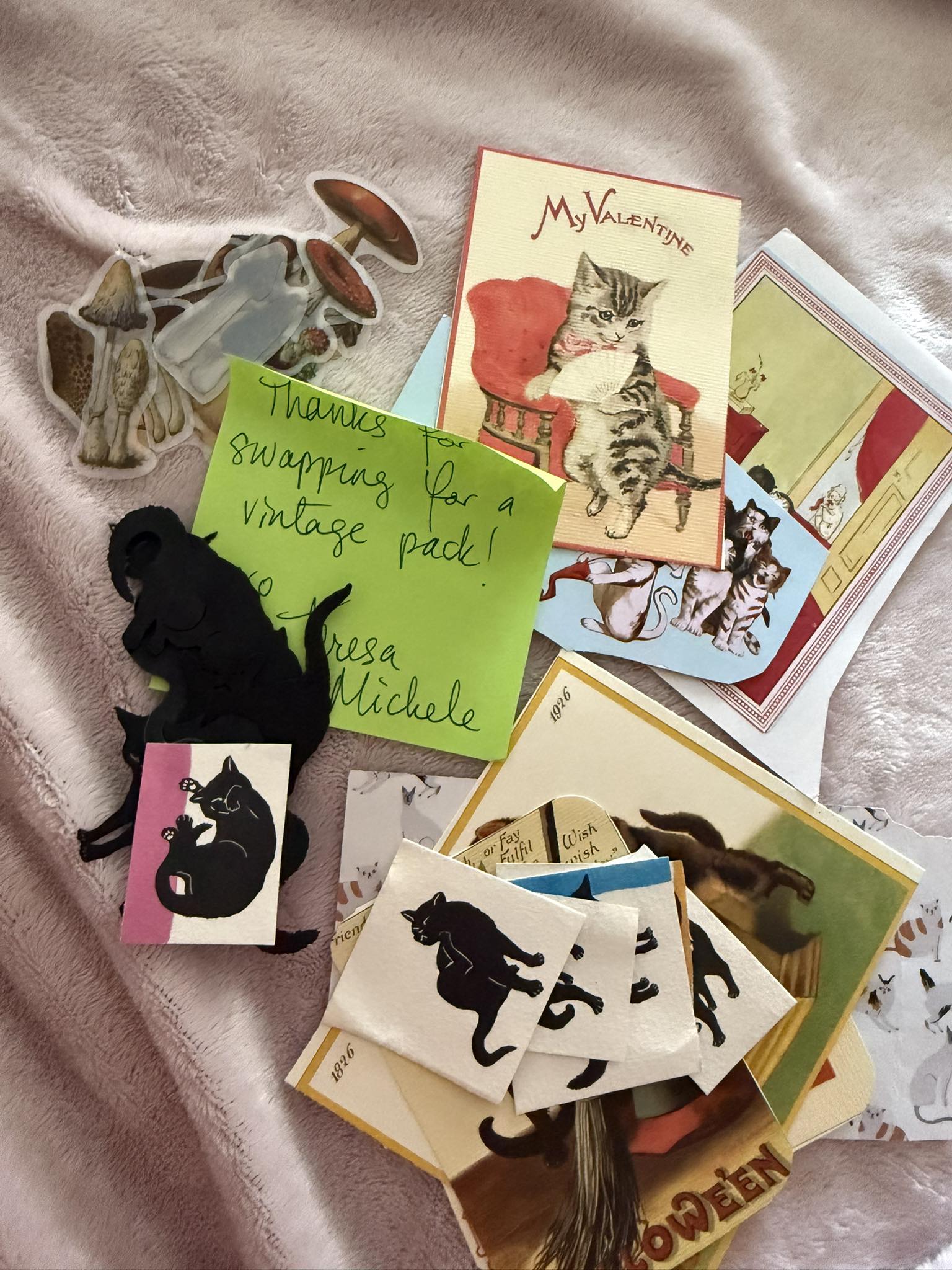 Thank you very much Teresa Michele for the swap! I can