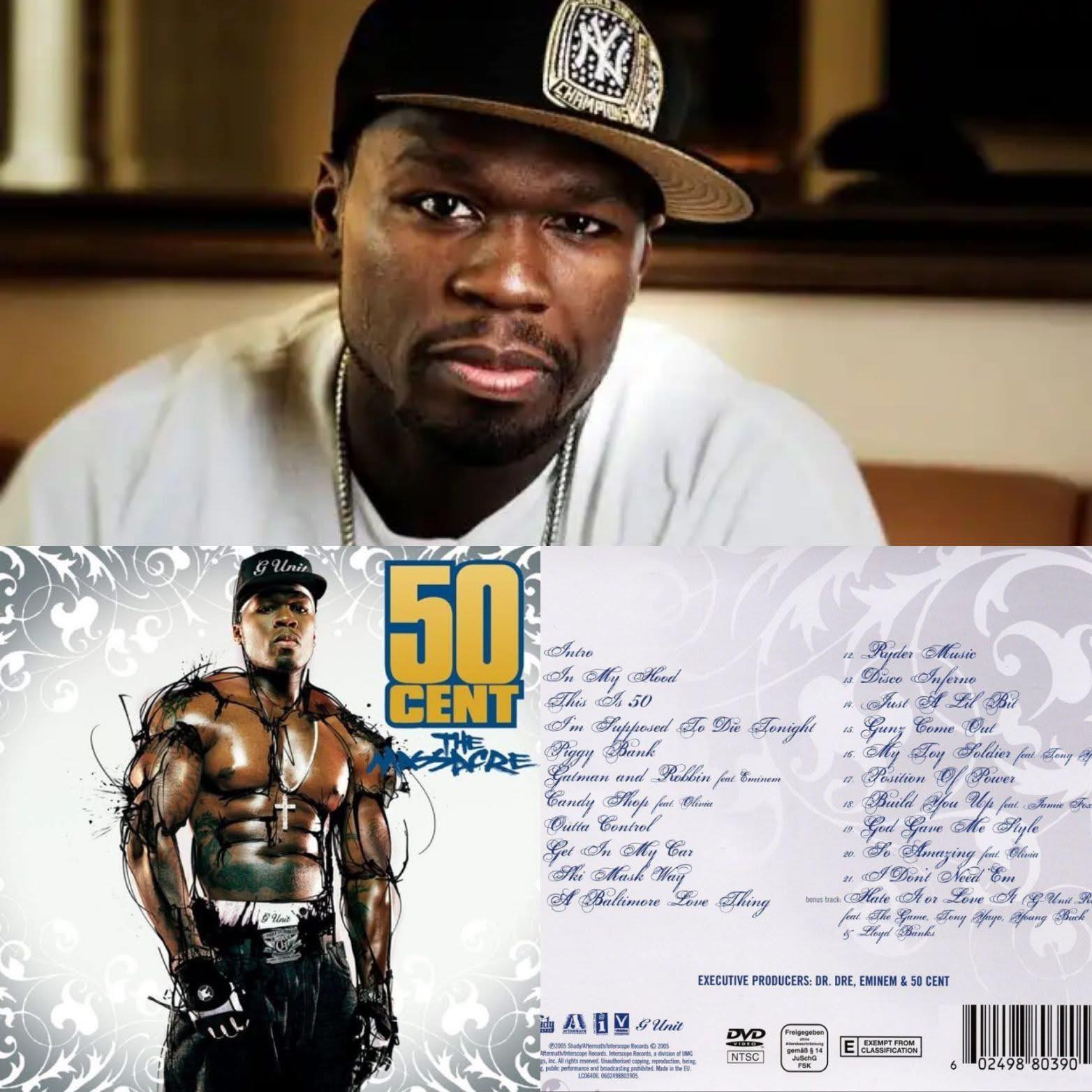 21 years ago today, 50 Cent dropped his album 