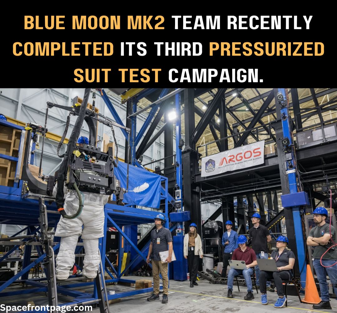 Space - The Blue Moon MK2 team just finished their third pressurized ...