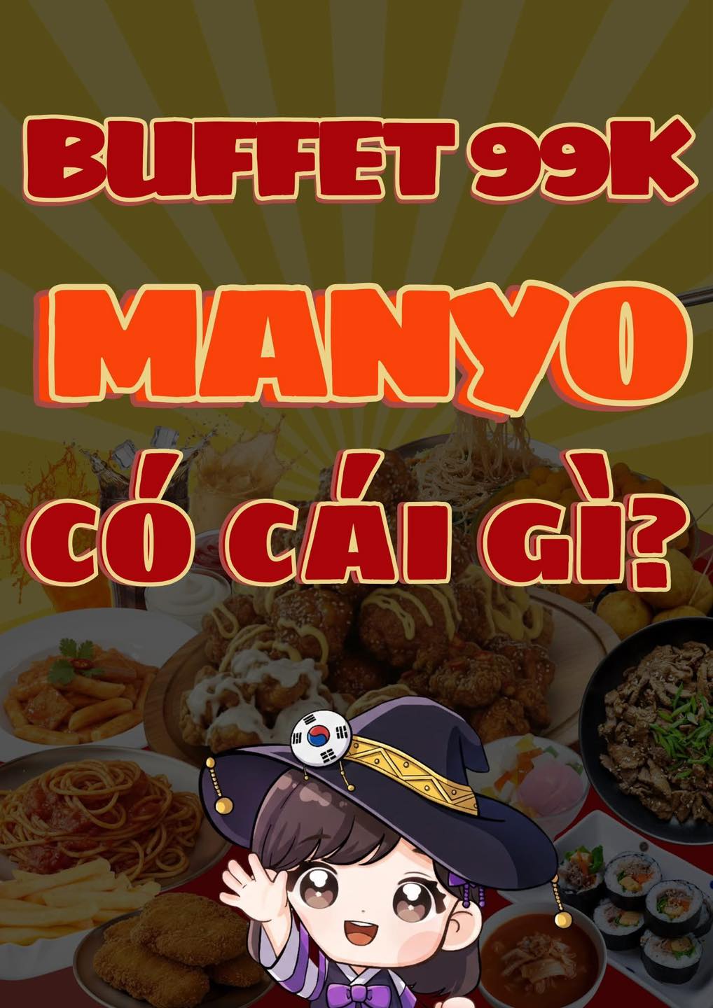 MANYO Tteokbokki Buffet - Lê Trọng Tấn | Hanoi