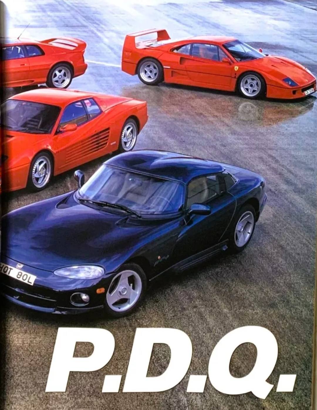 Standing mile test - Autocar 1995 대교 BOL 80L P.D.Q. WORLD'S