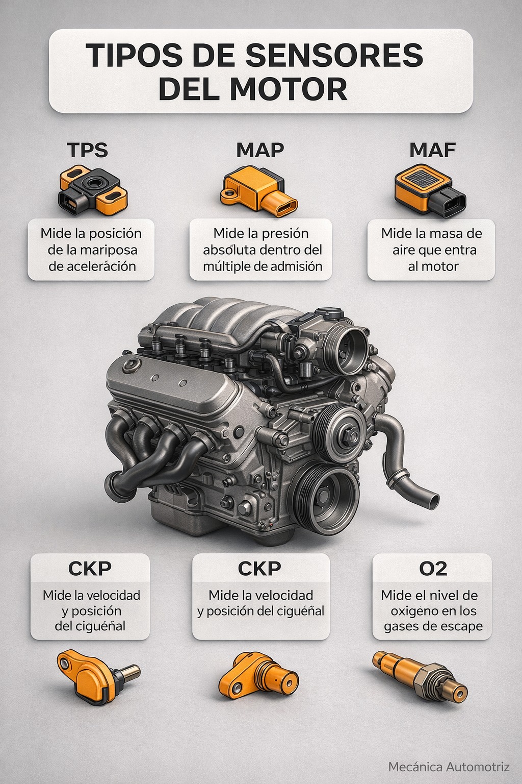 Mecanica - 🧠 TIPOS DE SENSORES DEL MOTOR: LOS OJOS Y OÍDOS DE LA ECU 🚗⚙ ...