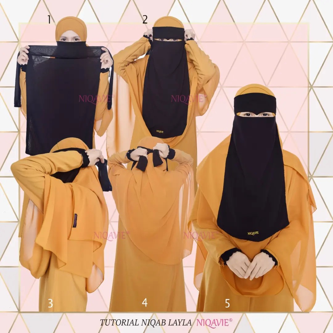 Niqavie - #tutorialniqab #NiqabLayla #niqabninja #niqab1layer # ...