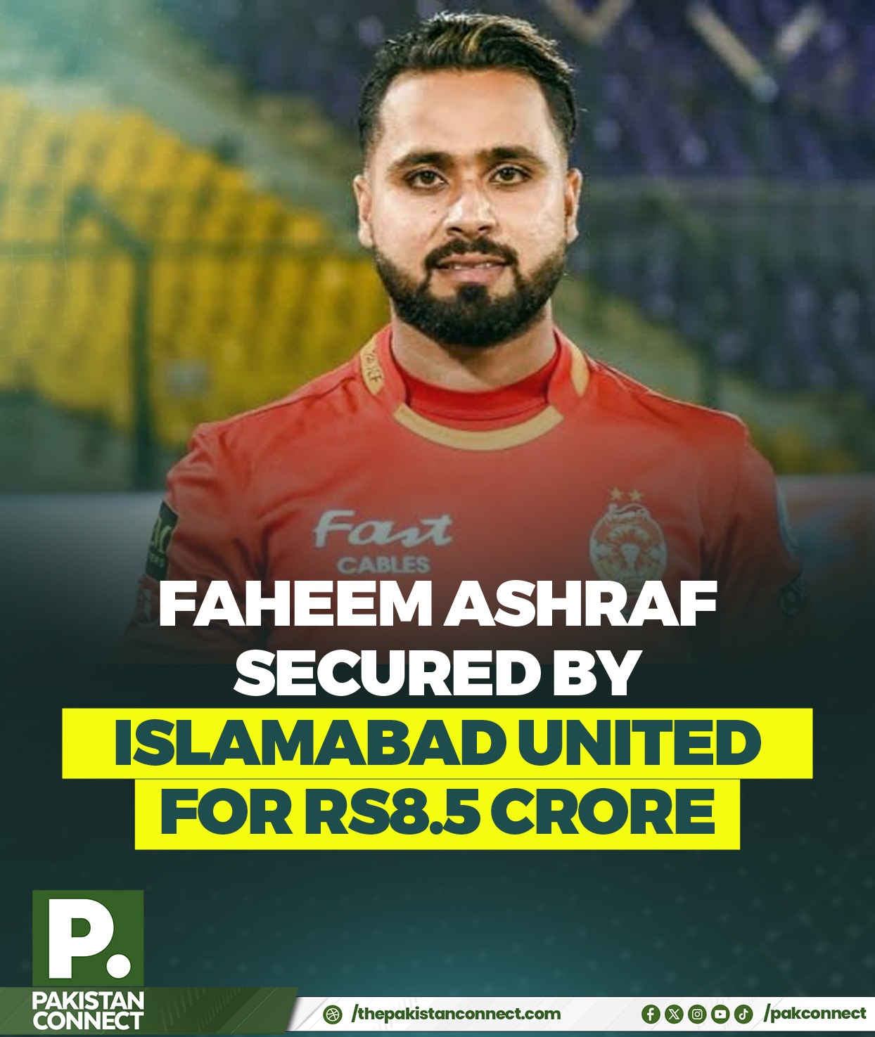 The first player to be sold was Faheem... - Pakistan Connect | Facebook