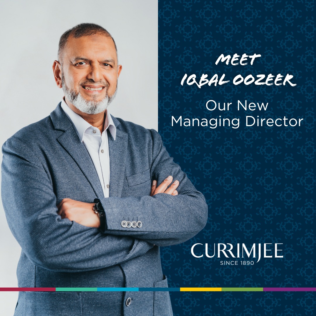 Currimjee - We are pleased to introduce Iqbal Oozeer, the new Managing ...