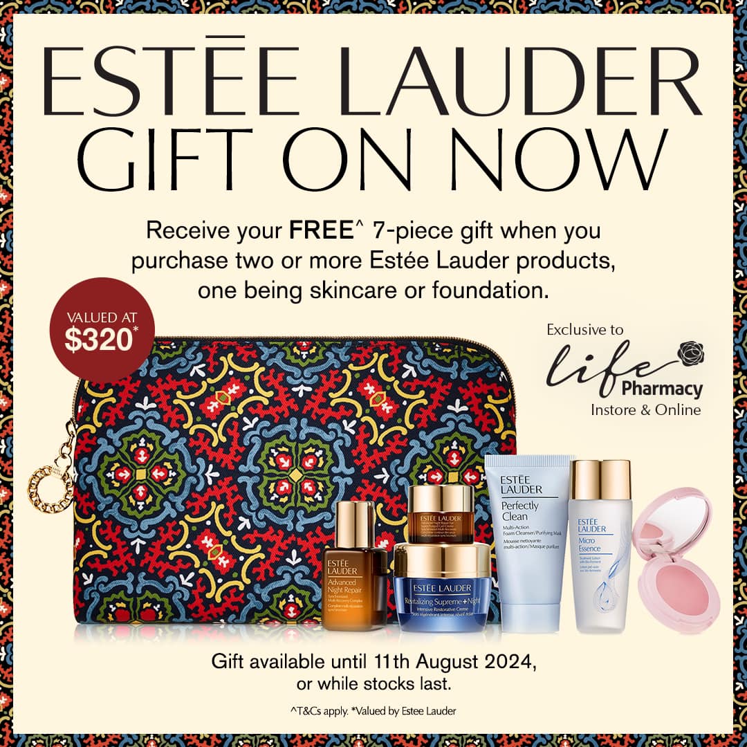 Receive your FREE 7-piece gift from Life Pharmacy - Chartwell when