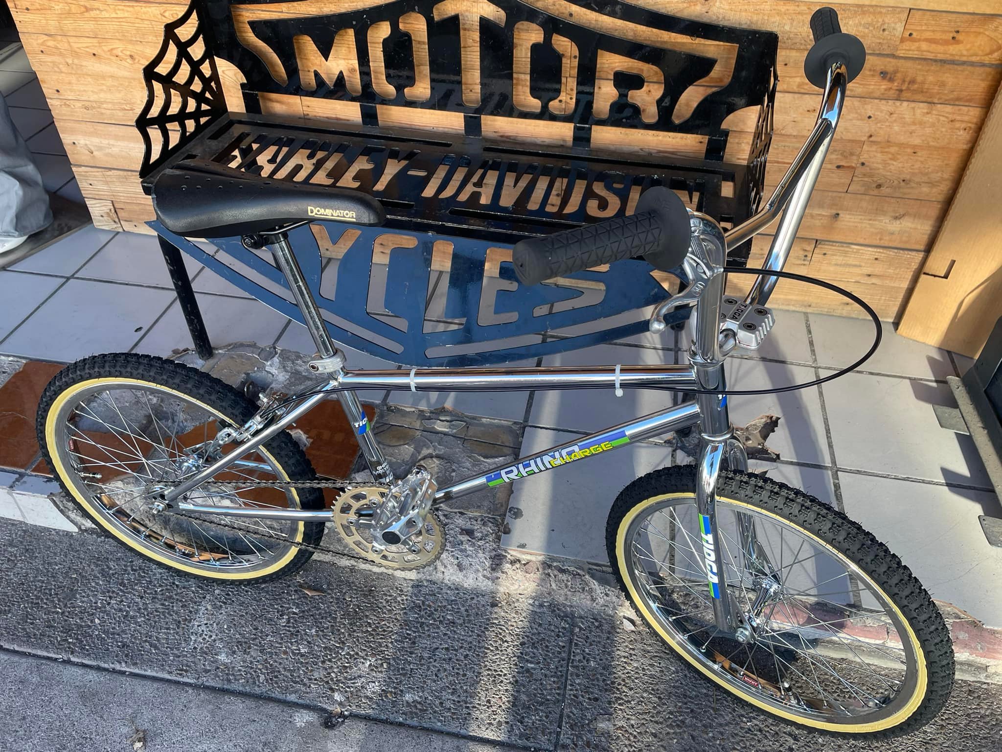 Tioga Rhino 80s bike from Japan at Old School BMX Museum