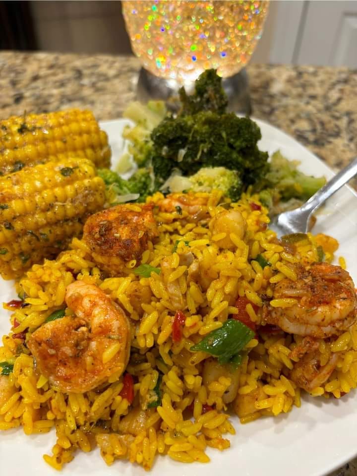 Angie Bright - Seafood Rice Recipe Ingredients: 1/2 lb... | Facebook