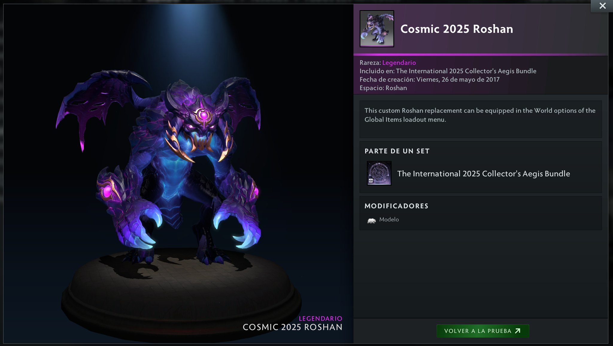 Dota - ALV El nuevo aspecto de Roshan próximamente | Facebook
