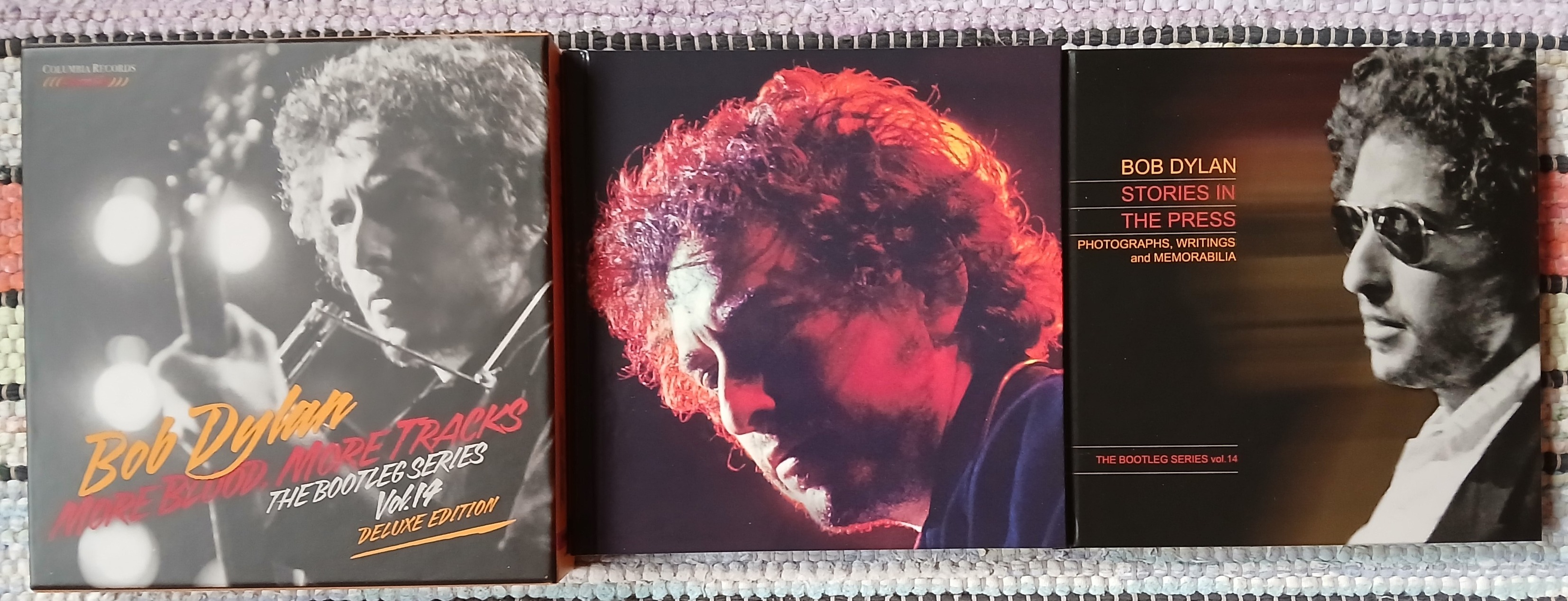 Bob Dylan 50th anniversary collection.6 albums and 4 cd set. Green