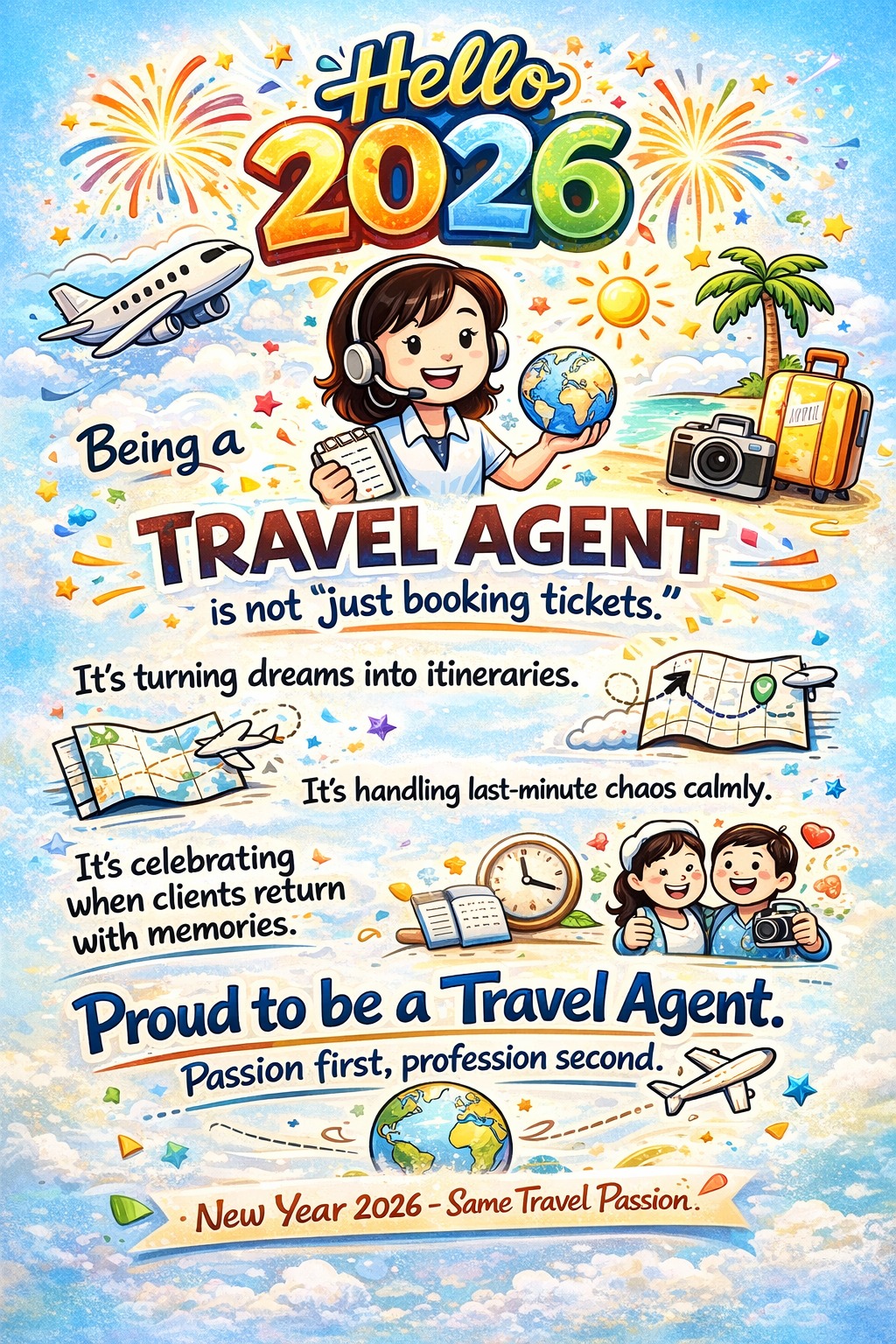 Proud To Be A Travel Agent