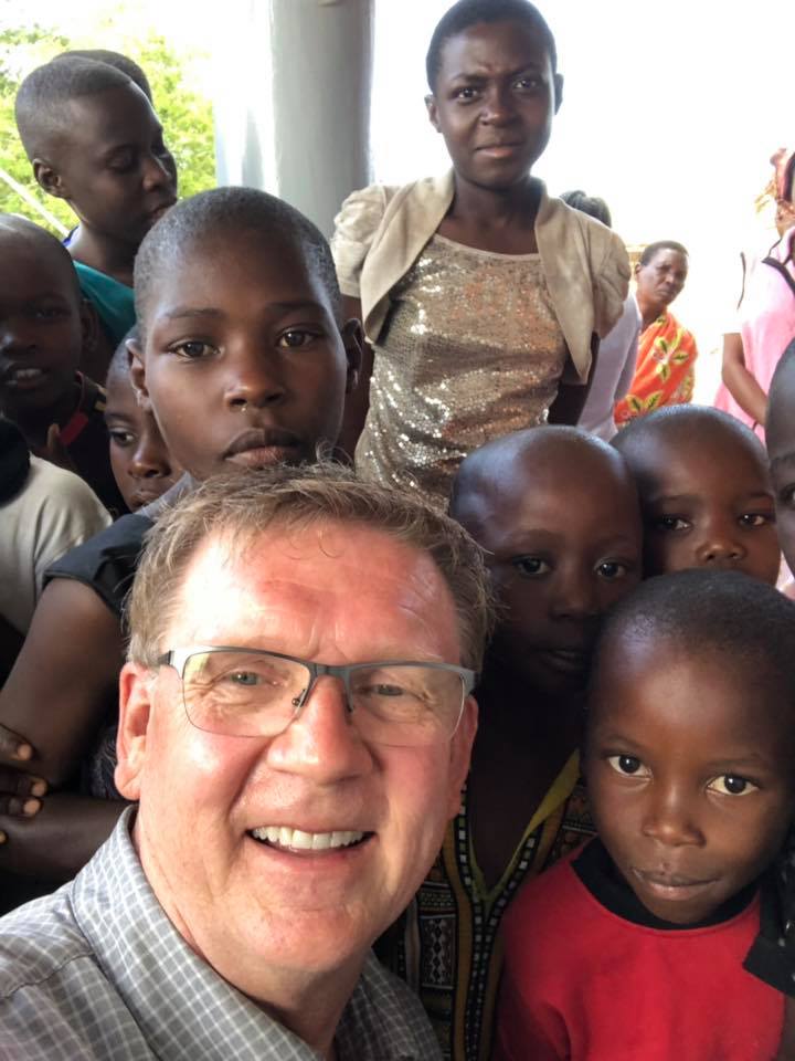 Pastor Jim Rion - Beautiful children Westover is feeding!