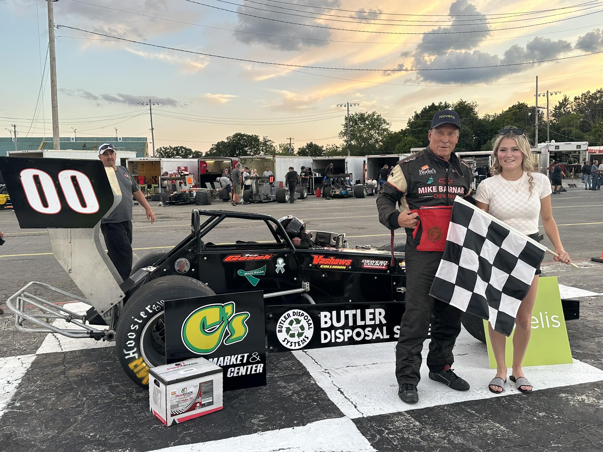 Oswego Speedway - Joe Gosek wins the second Novelis... | Facebook
