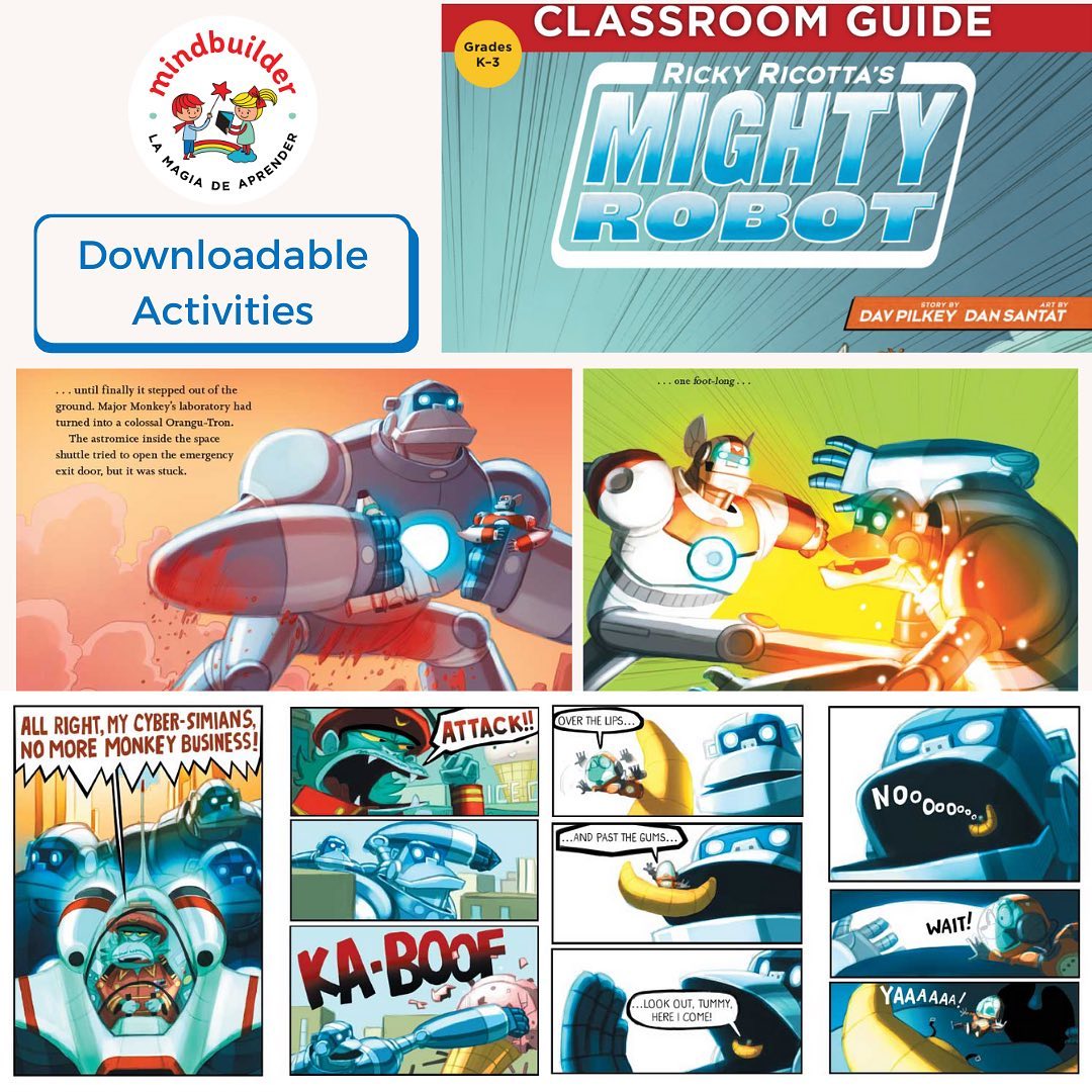 ⚠️ Ricky Ricotta Mighty Robot... - Mindbuilder Bookstore