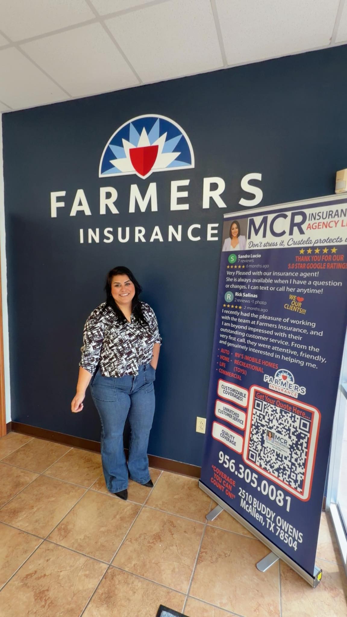 Maria Cristela Reyes Farmers Insurance Agency | McAllen TX