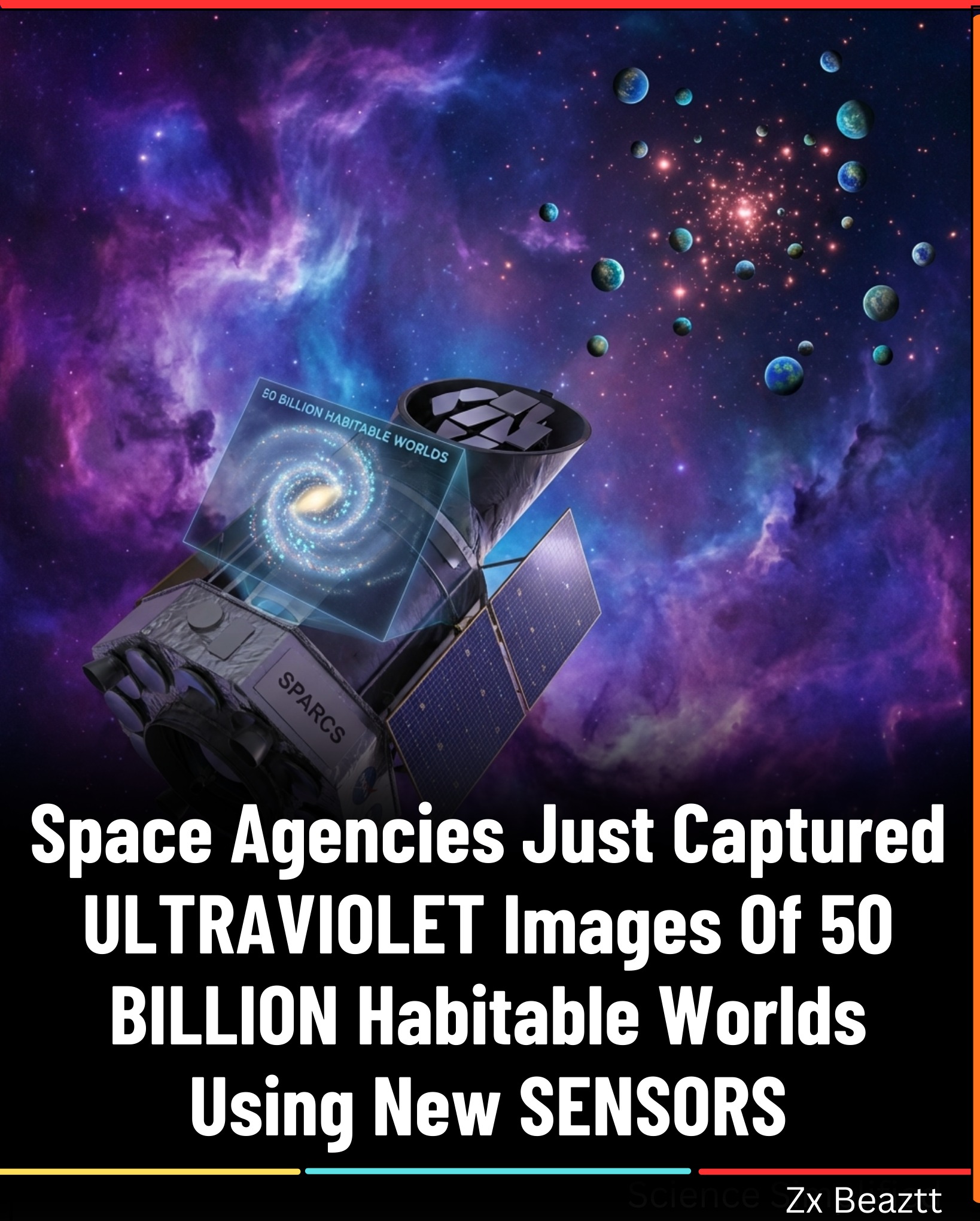 NASA's SPARCS CubeSat captures first images in exoplanet