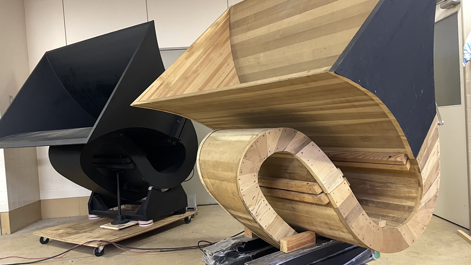 人気WE14Aホーン　レプリカ自作　WE14A同様音道長90cm 2箱着払い発送