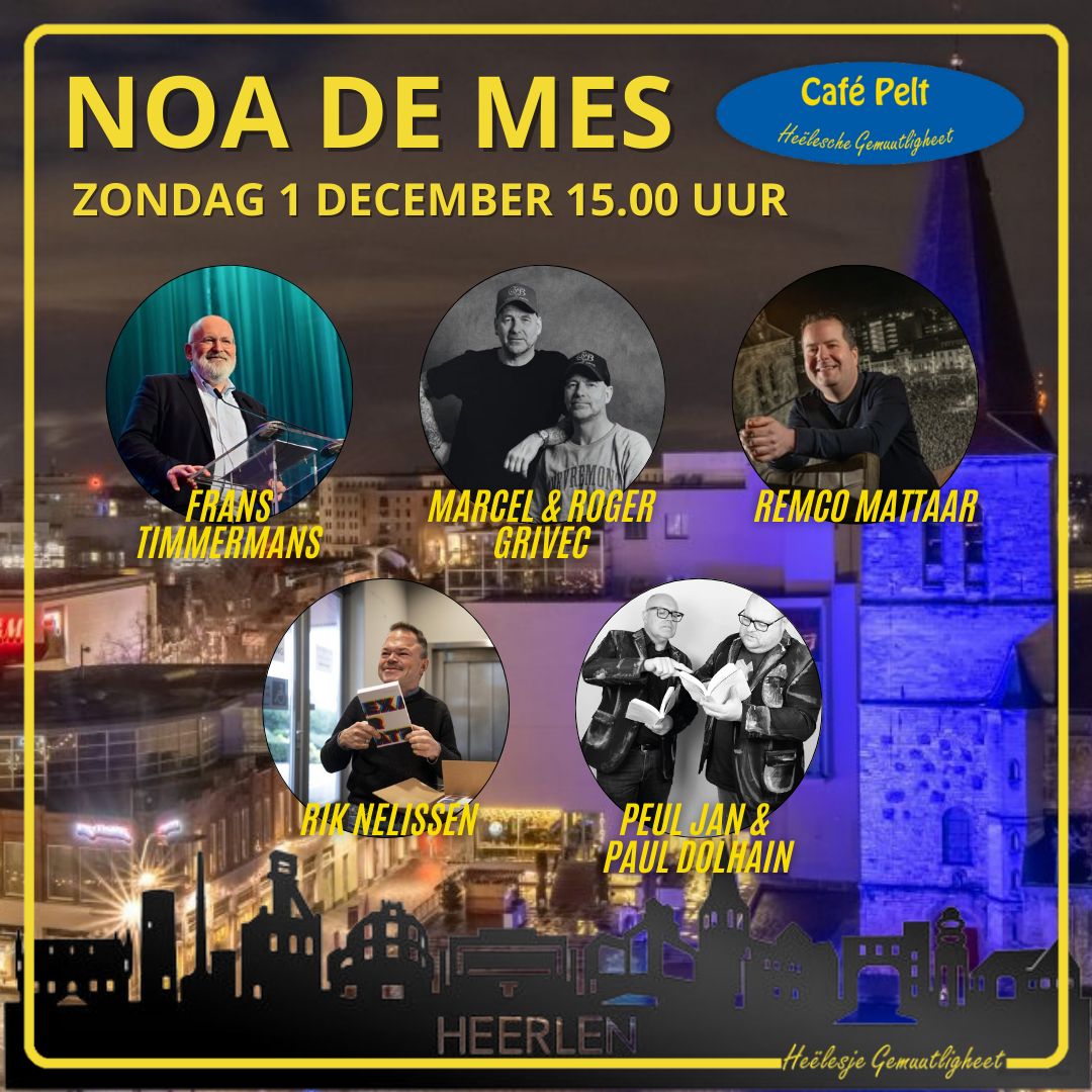 Café Pelt - 🗣 Noa de Mes - Voorlaatste editie van het... | Facebook