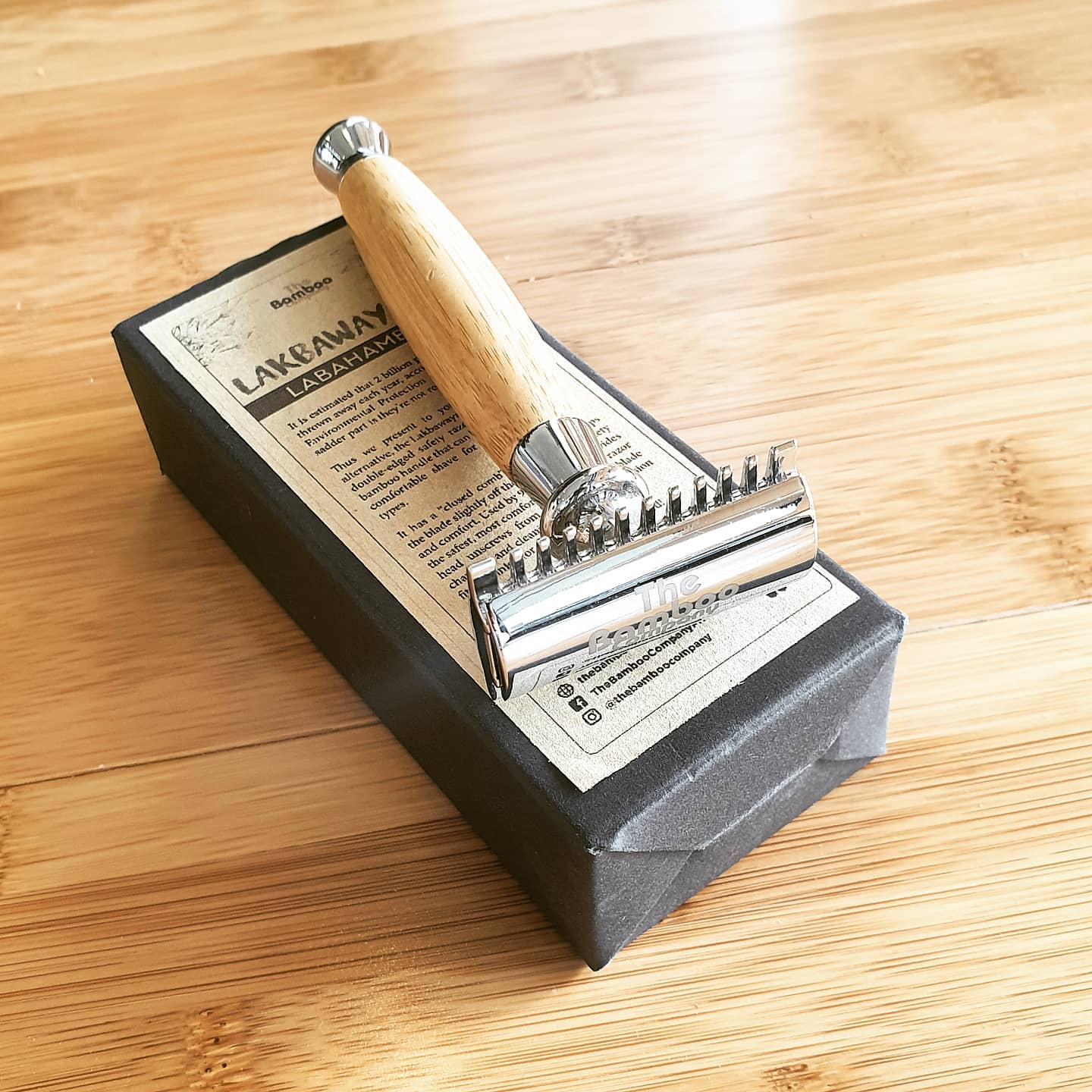 The Bamboo - Shave the day with this Labahamboo Bamboo Razor! . Ditch ...