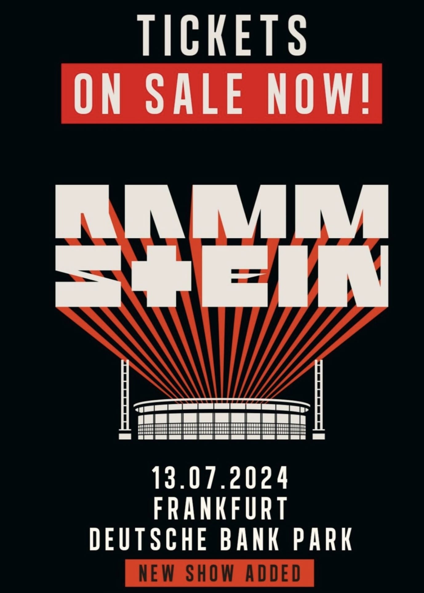 New show added! #rammstein... - Planet Rammstein