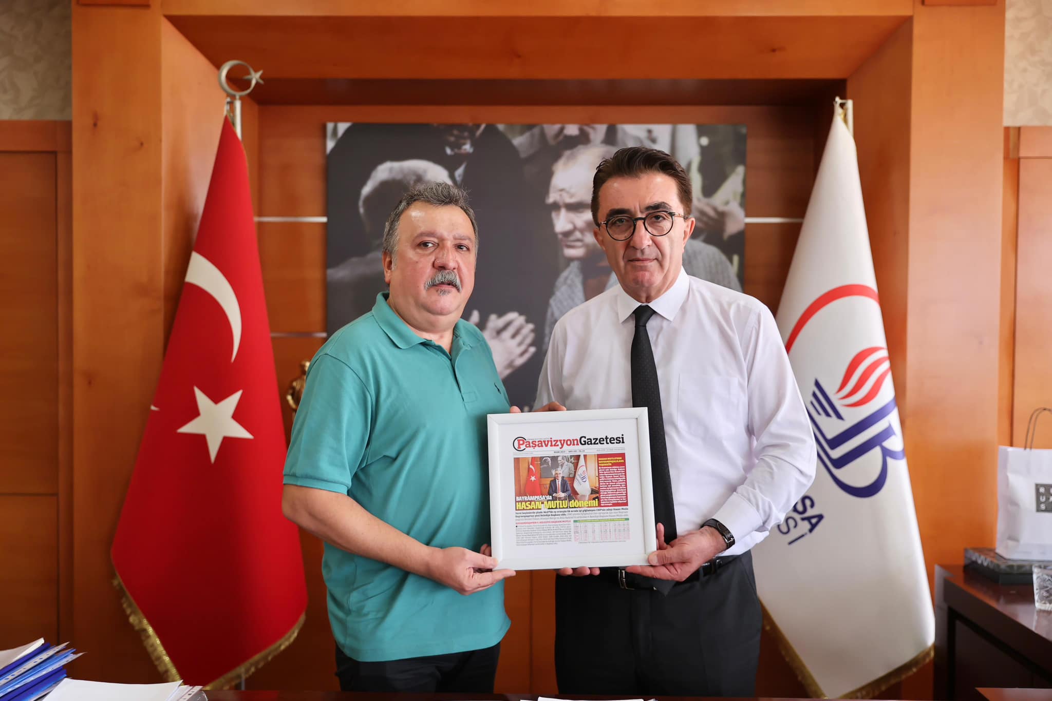 Paşavizyon Gazetesi İmtiyaz Sahibi ve Genel Yayın Yönetmeni Cemil Sağl
