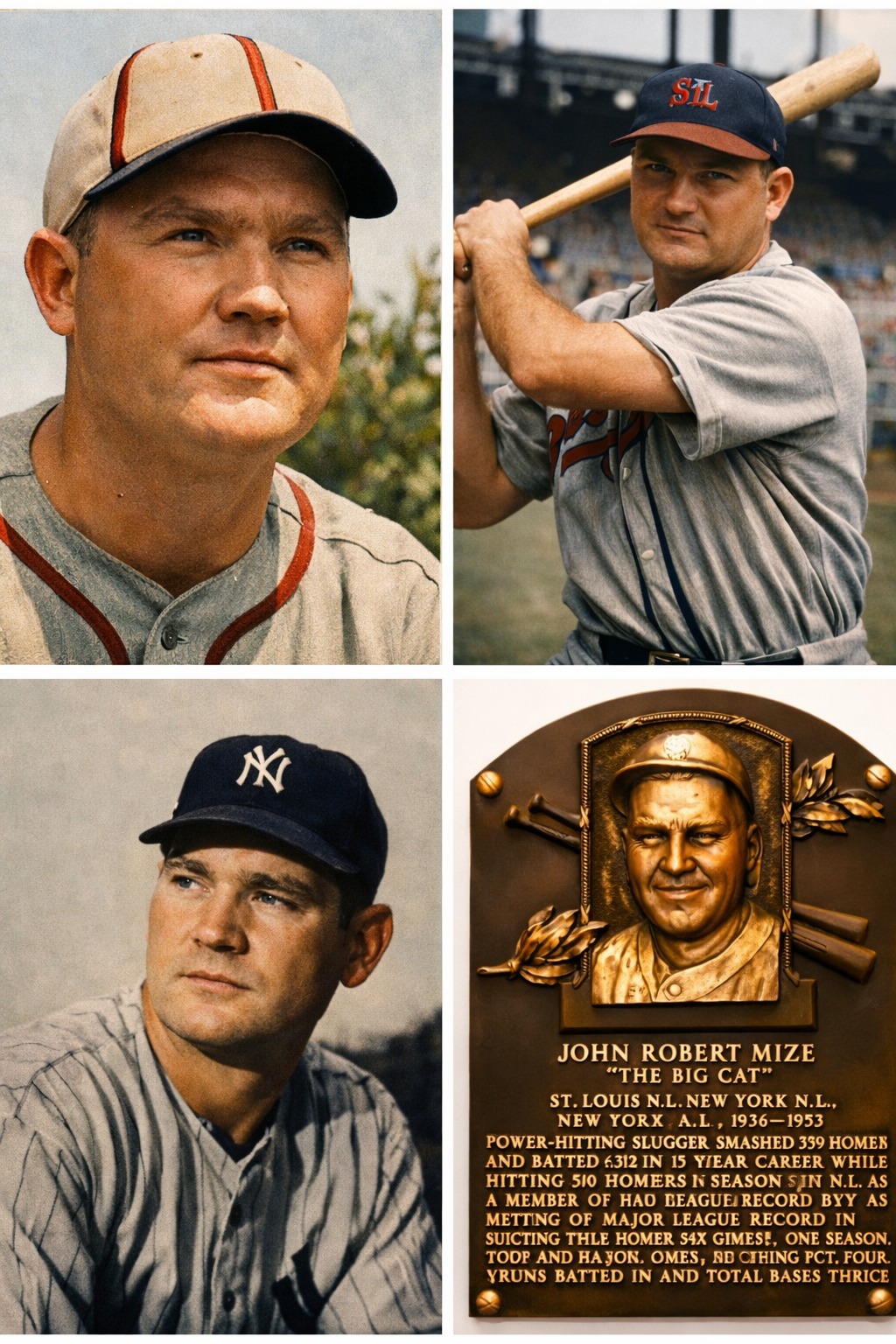 Hall of Famer Johnny Mize was born... - Old-Time Baseball | Facebook