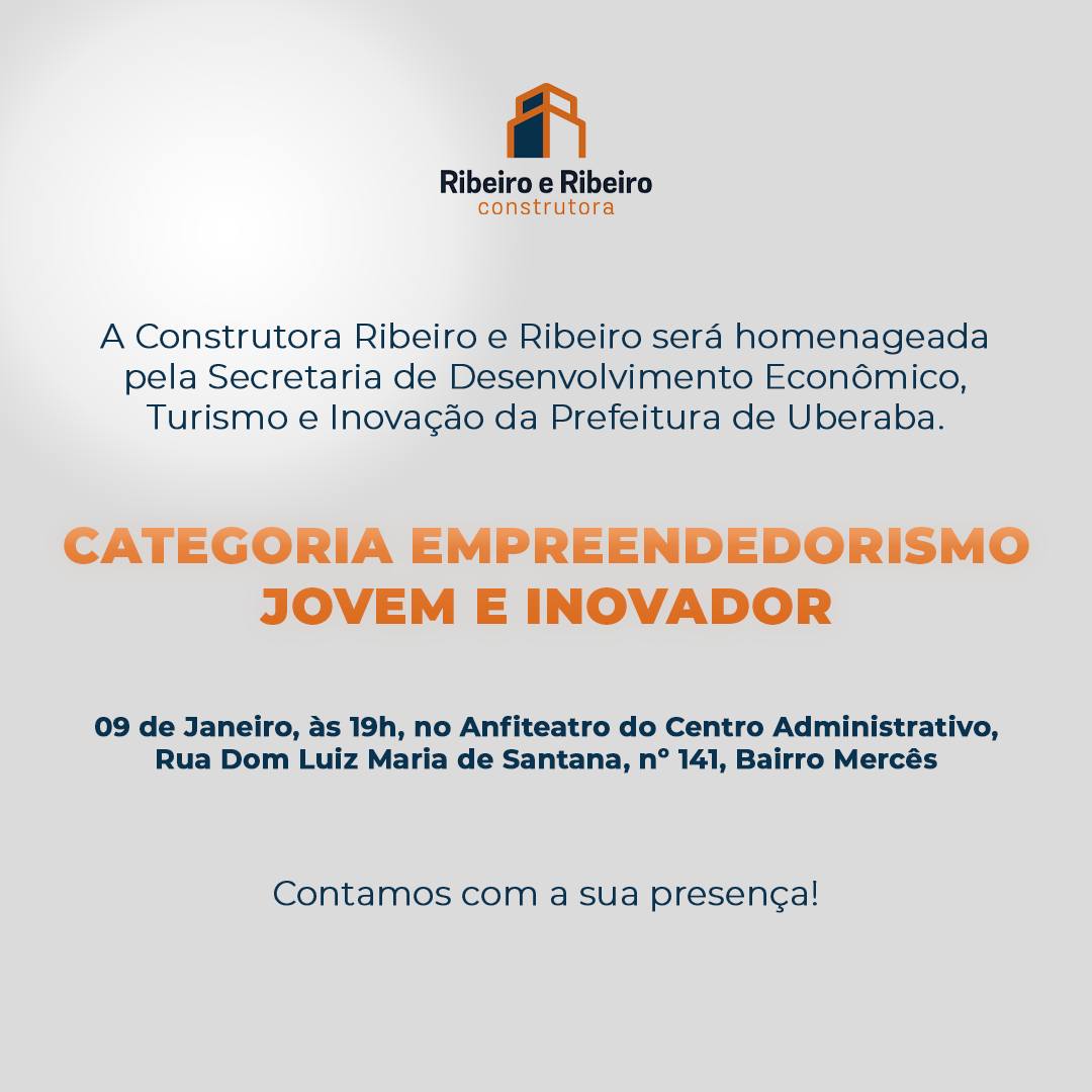 Construtora Ribeiro e... - Construtora Ribeiro e Ribeiro