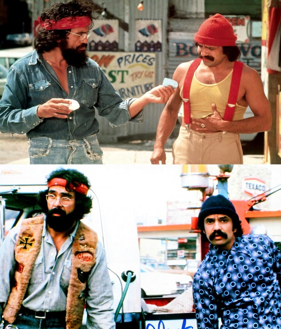 Deutsches - During the filming of Up in Smoke (1978), Cheech Marin and ...