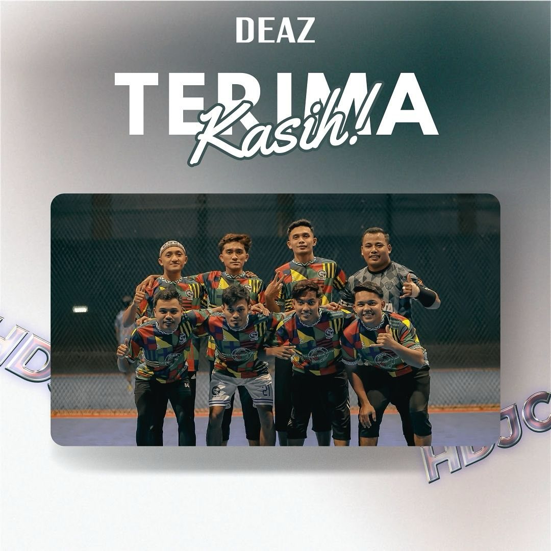 DEAZ Malaysia - Terima kasih guyss 💪🏼 . Dah bergaya dgn jersi baru ...