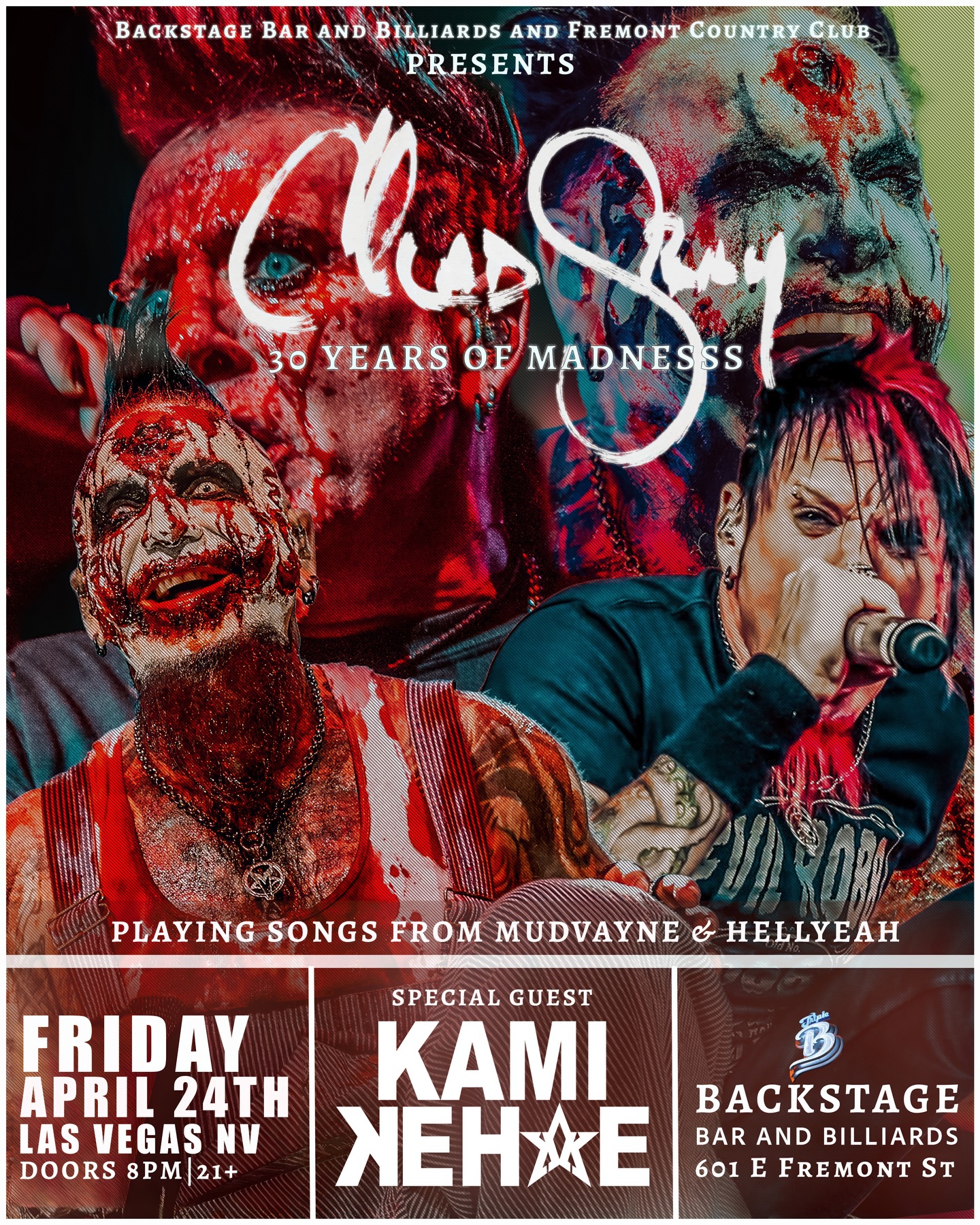 Backstage - 📢 JUST ANNOUNCED 🗣️ Join us on Friday April 24th for 30 ...