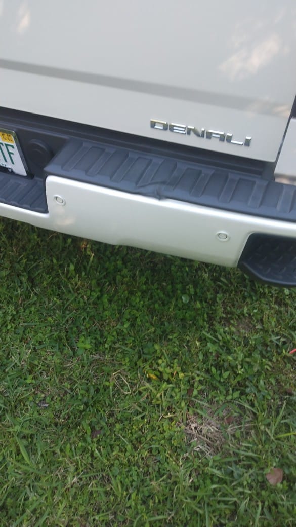 Rear Bumper Assembly/ Step Pad/ Face Bar For Chevy/ GMC C/K Seres 1988