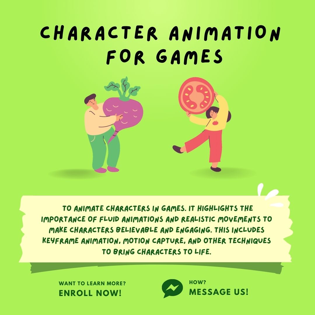 Bring your game characters to life... - Game Design Programs