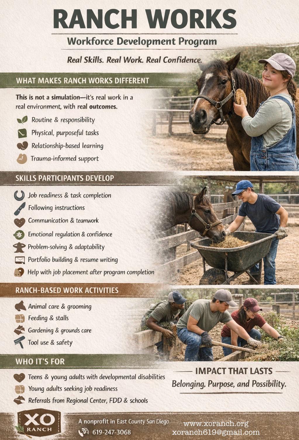 XO Ranch - 🌱 Ranch Works is growing. We’re excited to... | Facebook