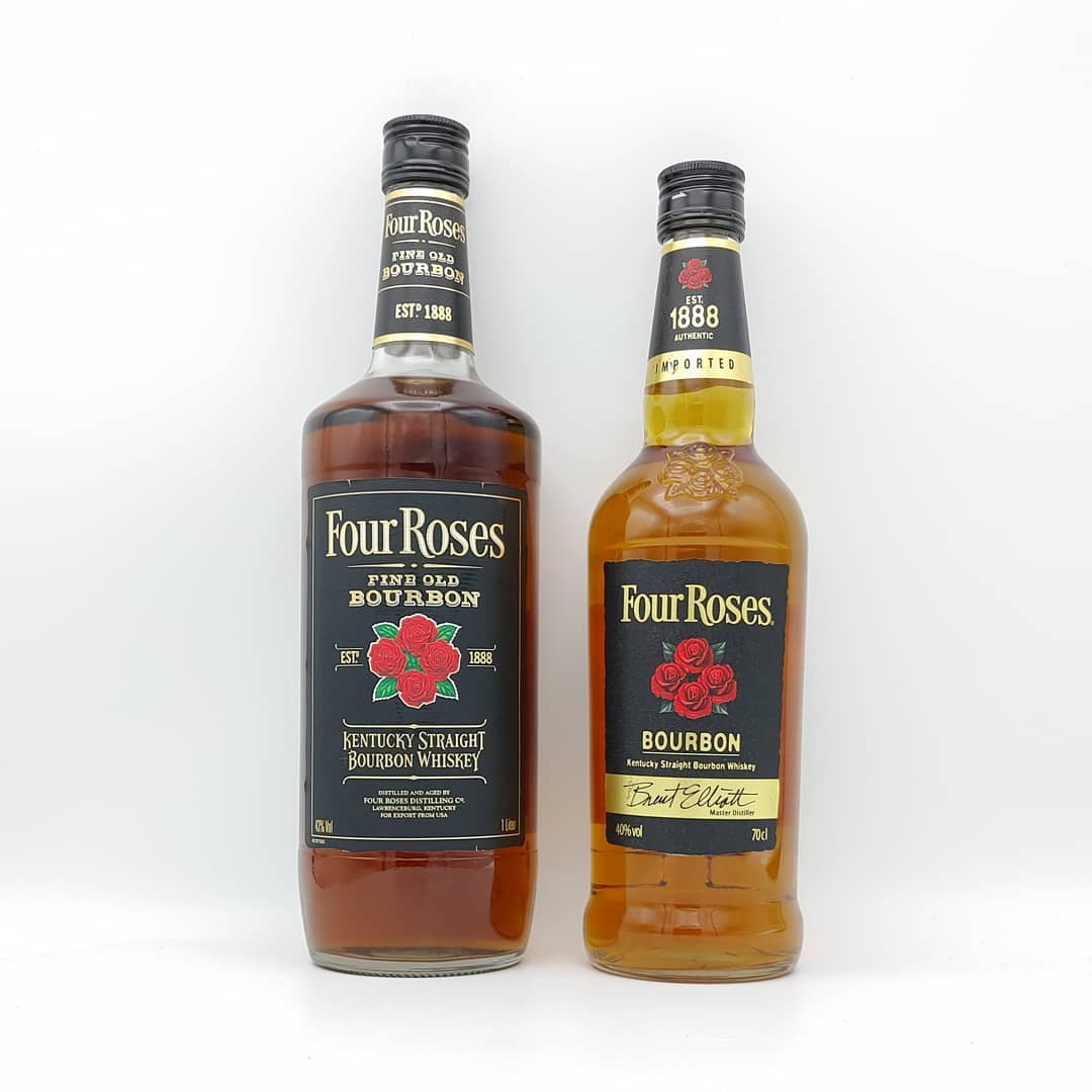 ノスタルジックリカー - Four roses Black label. The color of the...