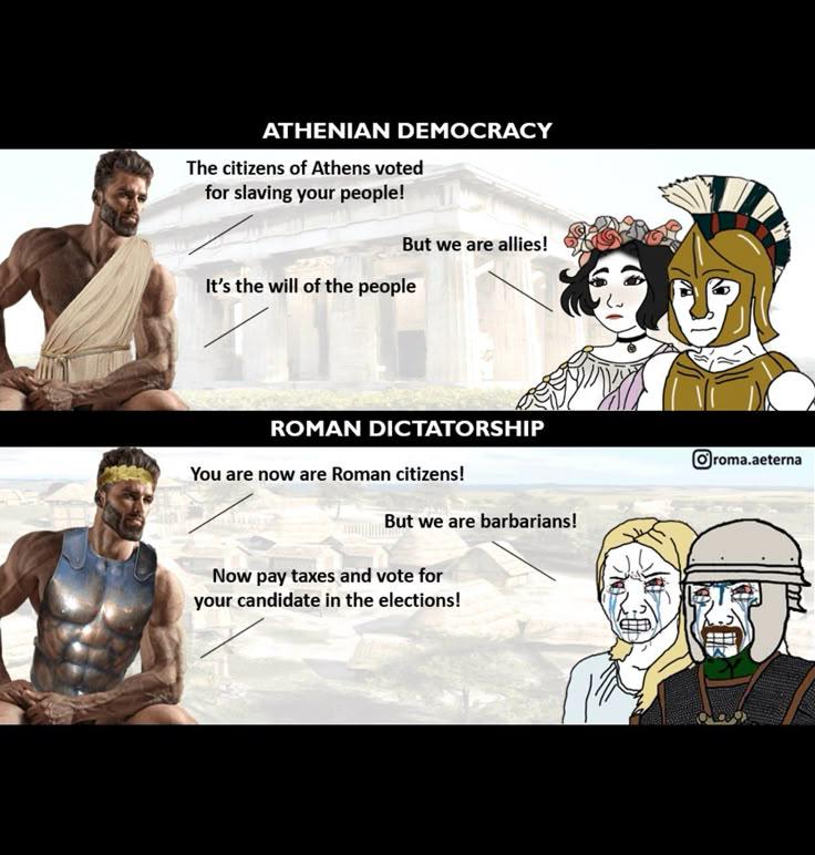 SPQR - Athens vs Rome. PS: Decimate the prices with the... | Facebook