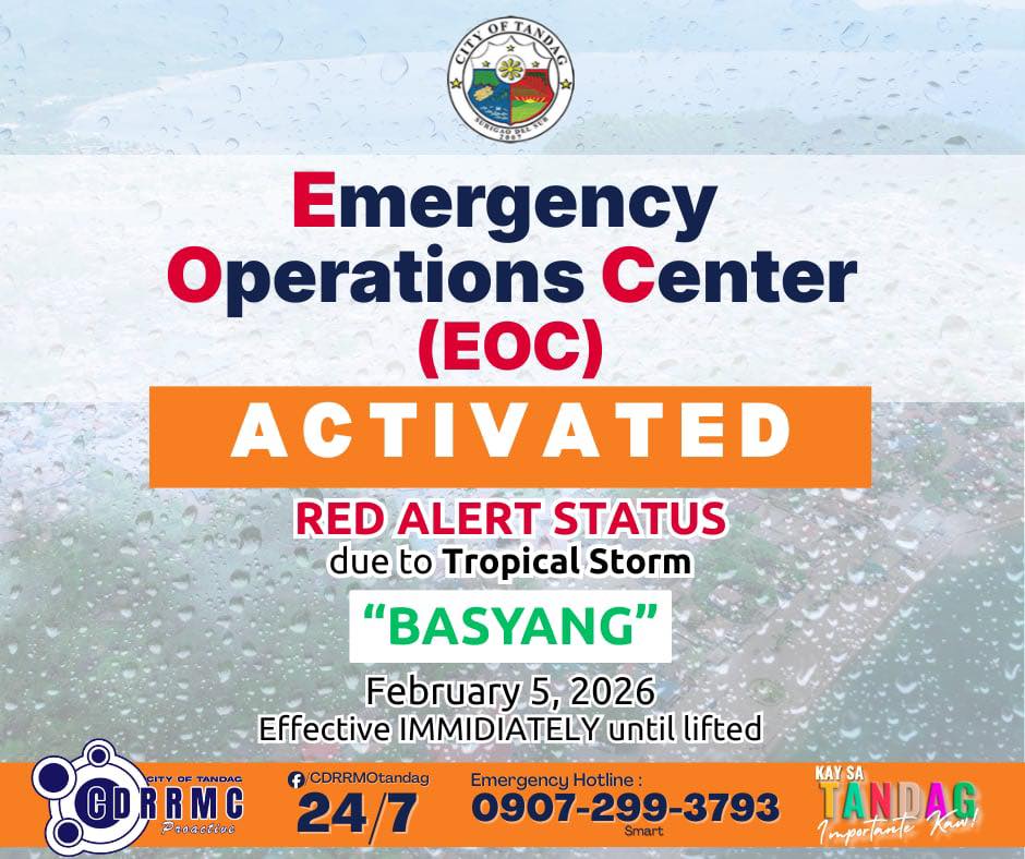 🚨 EOC ACTIVATED | RED ALERT STATUS 🚨 Ang Emergency Operations Center ...