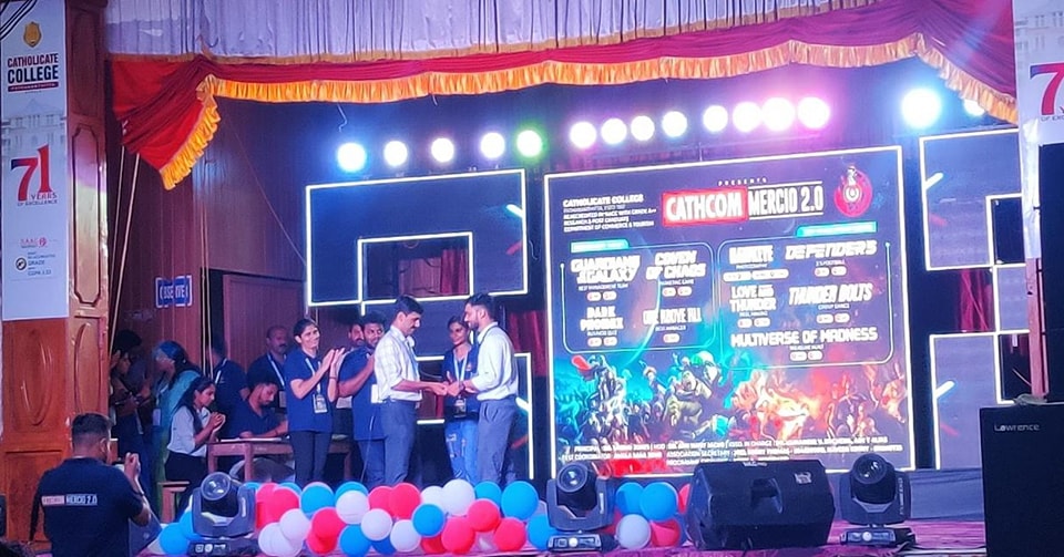 Congratulations to Bijin James Mathew (S4 MBA) on winning the BEST ...