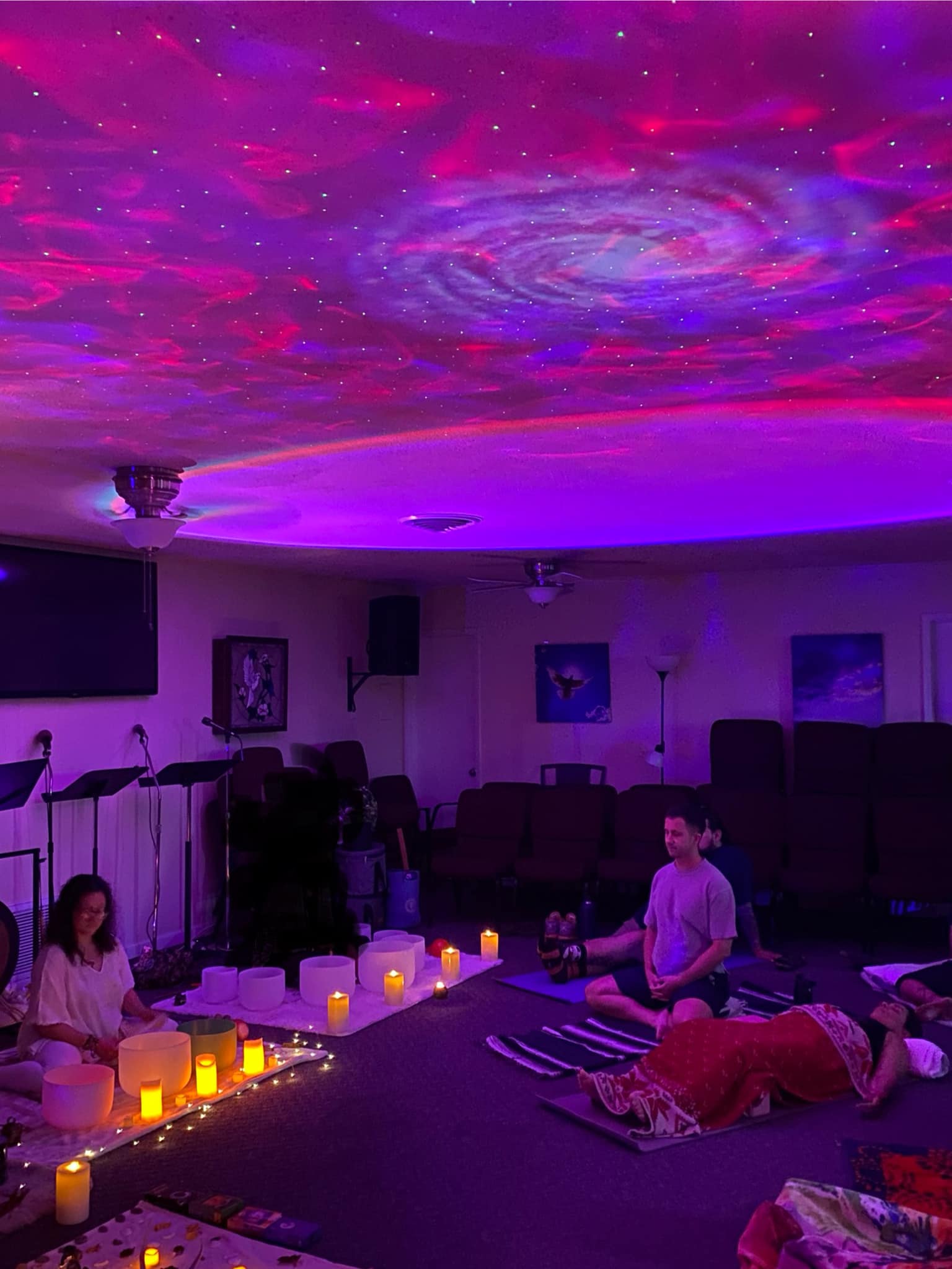 Sound bath healing event at Yuma spiritual center
