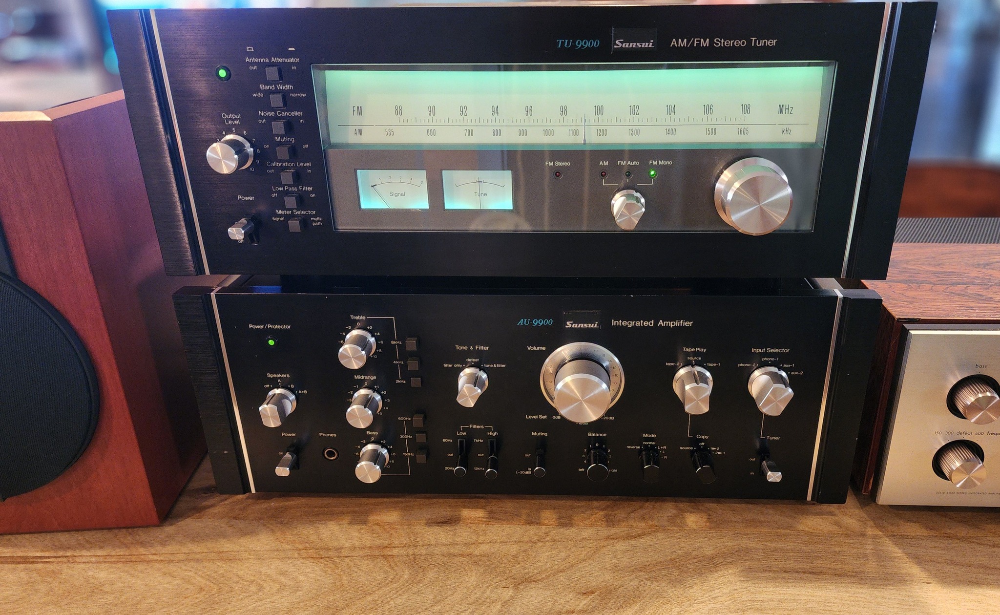 New to me Sansui AU-9900 & TU-9900