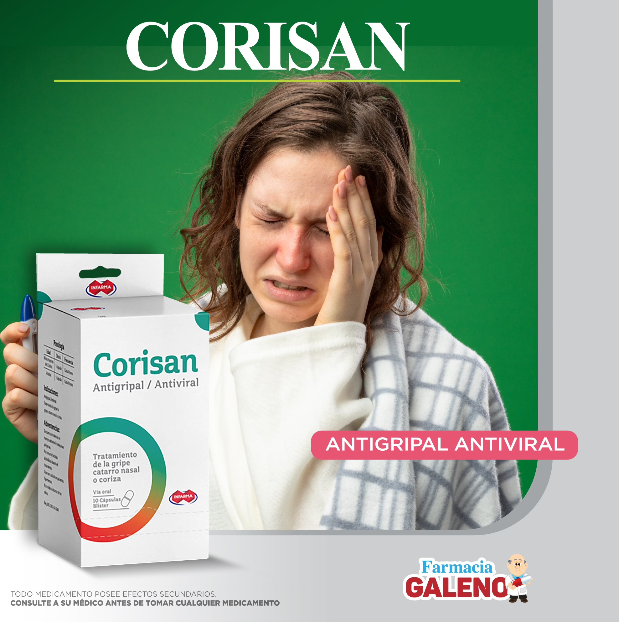 Corisan antigripal y... - Farmacia Galeno Costa Rica | Facebook